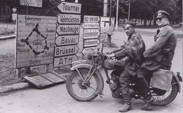 Holztankstelle Belgien