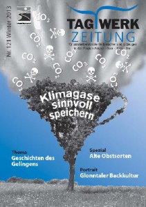 Titelblatt Tagwerk Zeitung Winter 2013